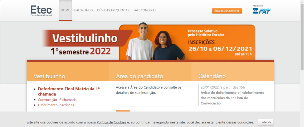 Vestibulinho ETEC 2023: Inscrições, Vagas, Calendário, Provas e Cursos