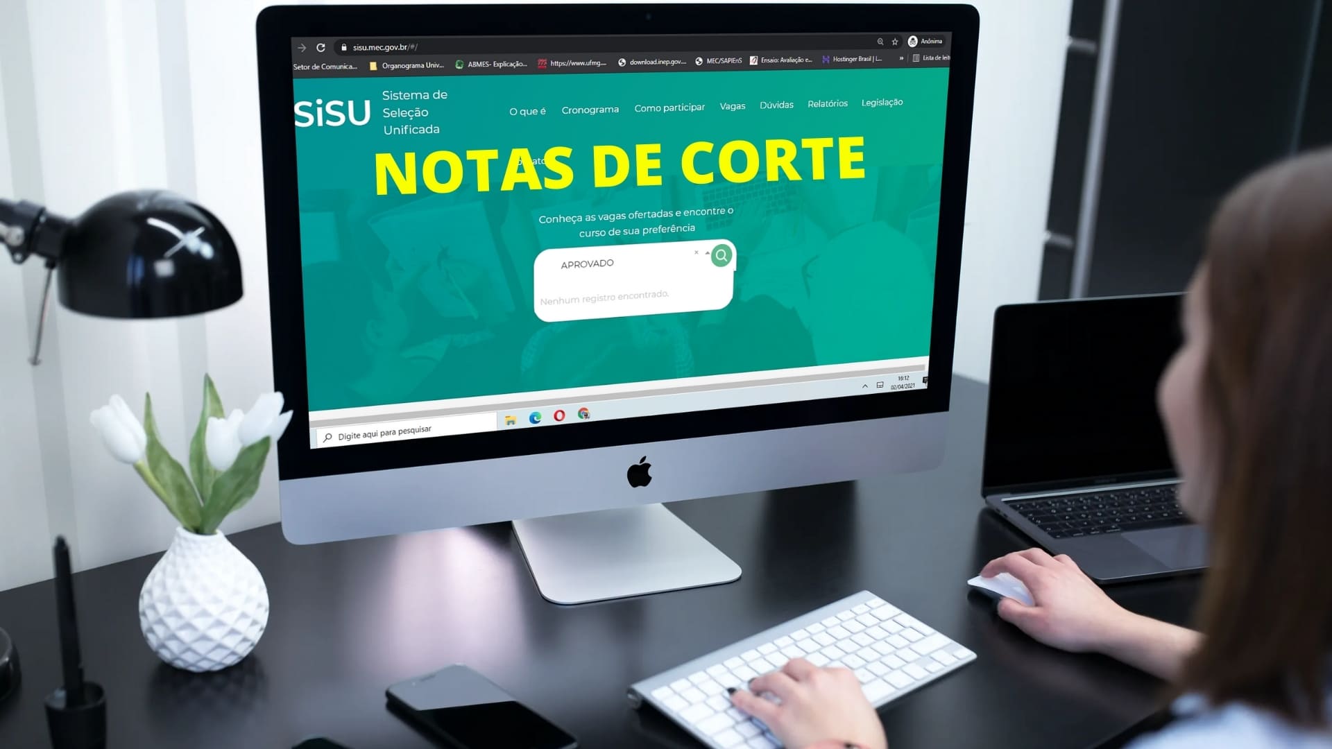 Notas de corte de Psicologia no Sisu 2023