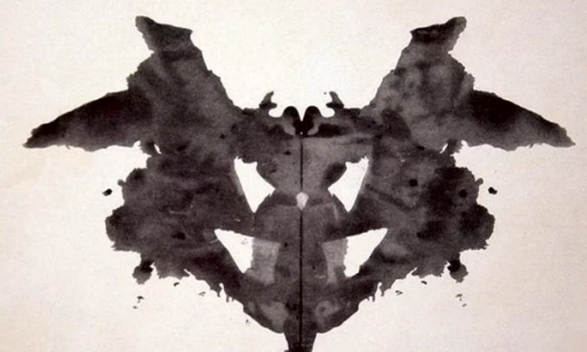 Imagem do teste de Rorschach
