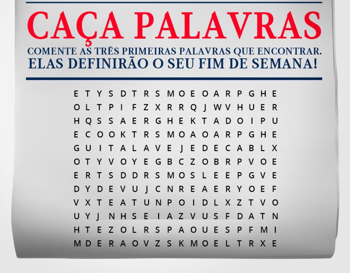 Caça-palavras das profissões - médio