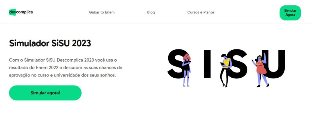 Simulador SISU 2024: Me Salva, Descomplica, Stoodi e Geekie Games