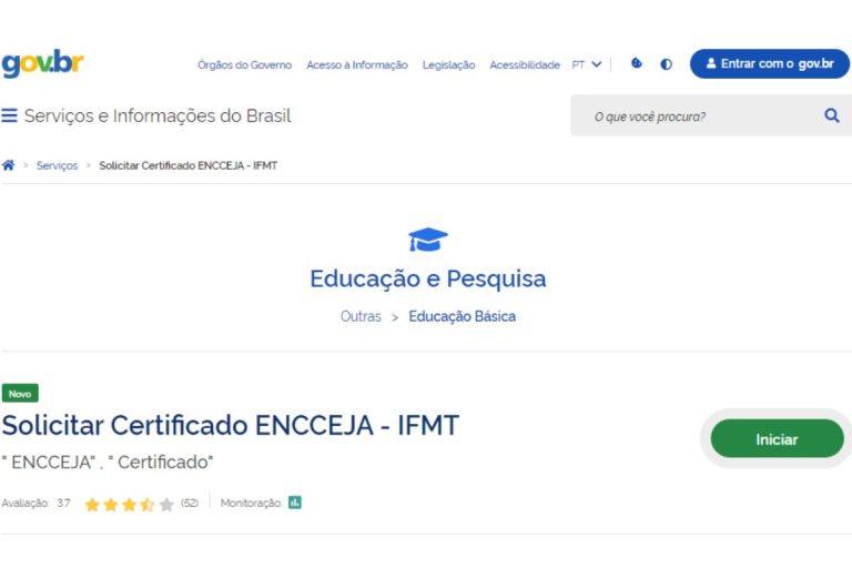 Certificação Encceja Receber Certificado Fundamental e Médio