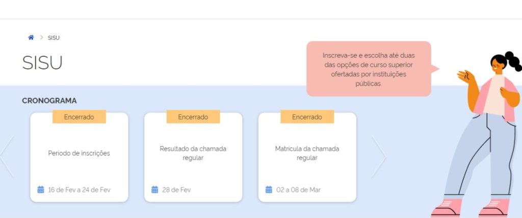 Quando abrem as inscrições do SISU 2024? Veja calendário e prazos