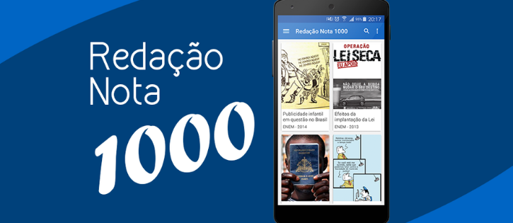 Foto do app Redação nota 1000