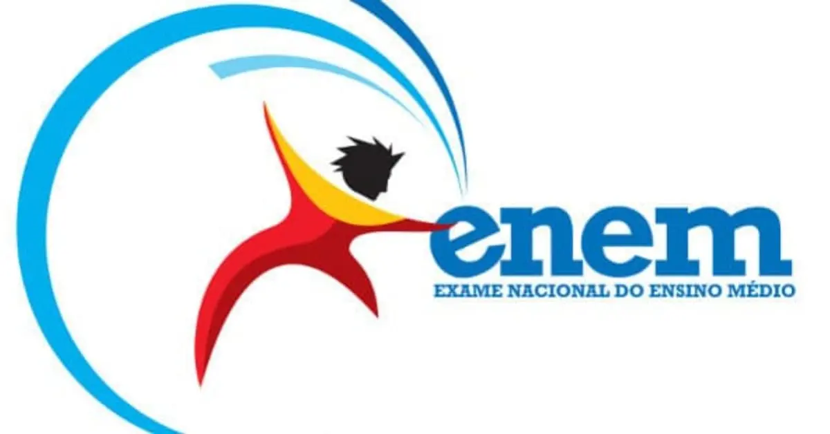 Foto da logo do ENEM