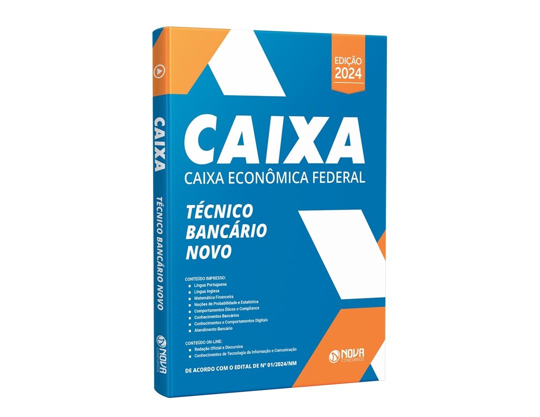 Apostila Concurso Caixa 2024 da Nova Concursos 