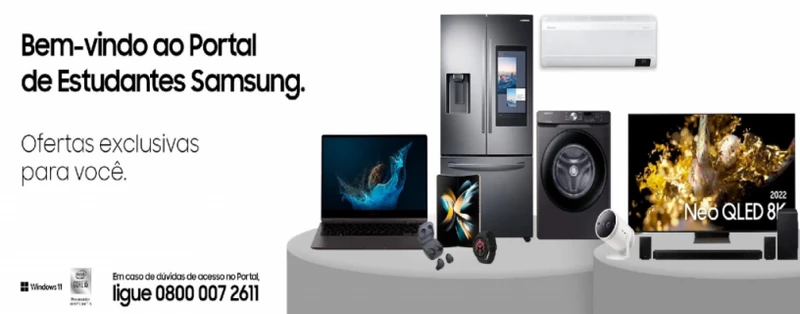 Foto do sistema da Samsung