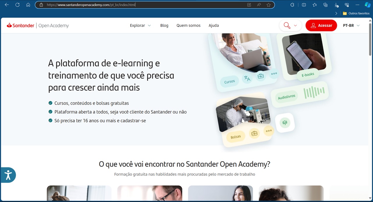 Portal Santander Open Academy